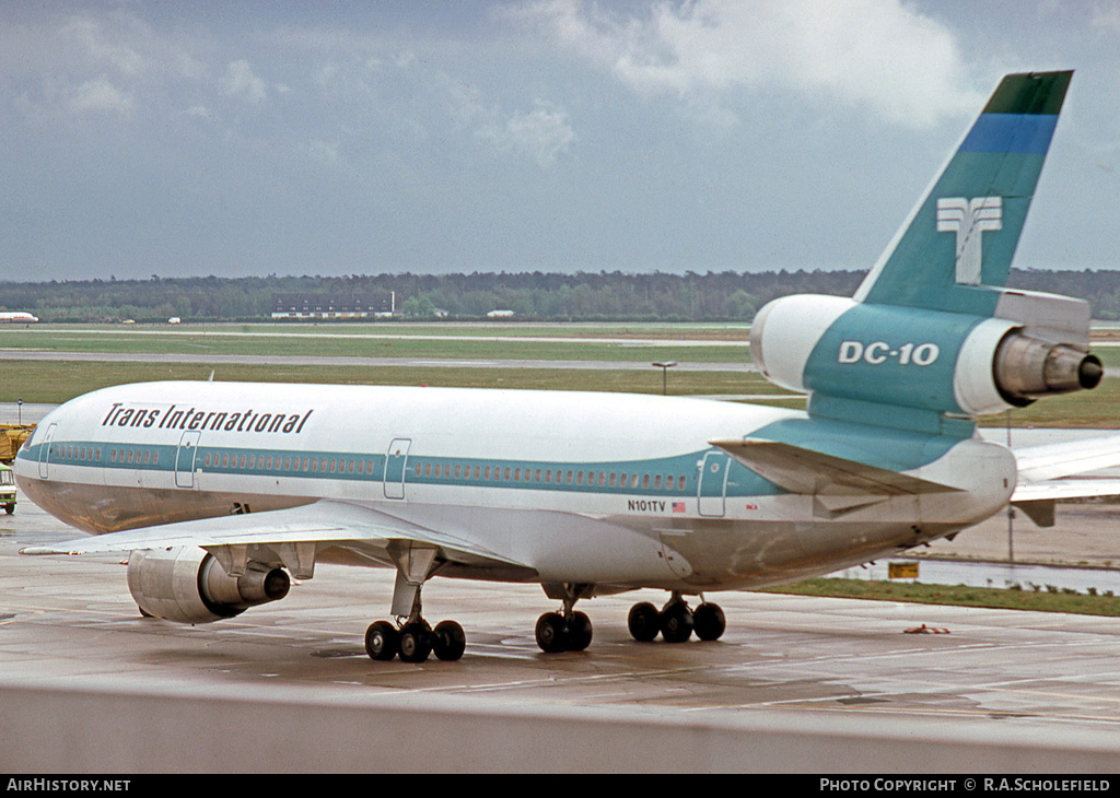Aircraft Photo of N101TV | McDonnell Douglas DC-10-30CF | Trans International Airlines - TIA | AirHistory.net #31974