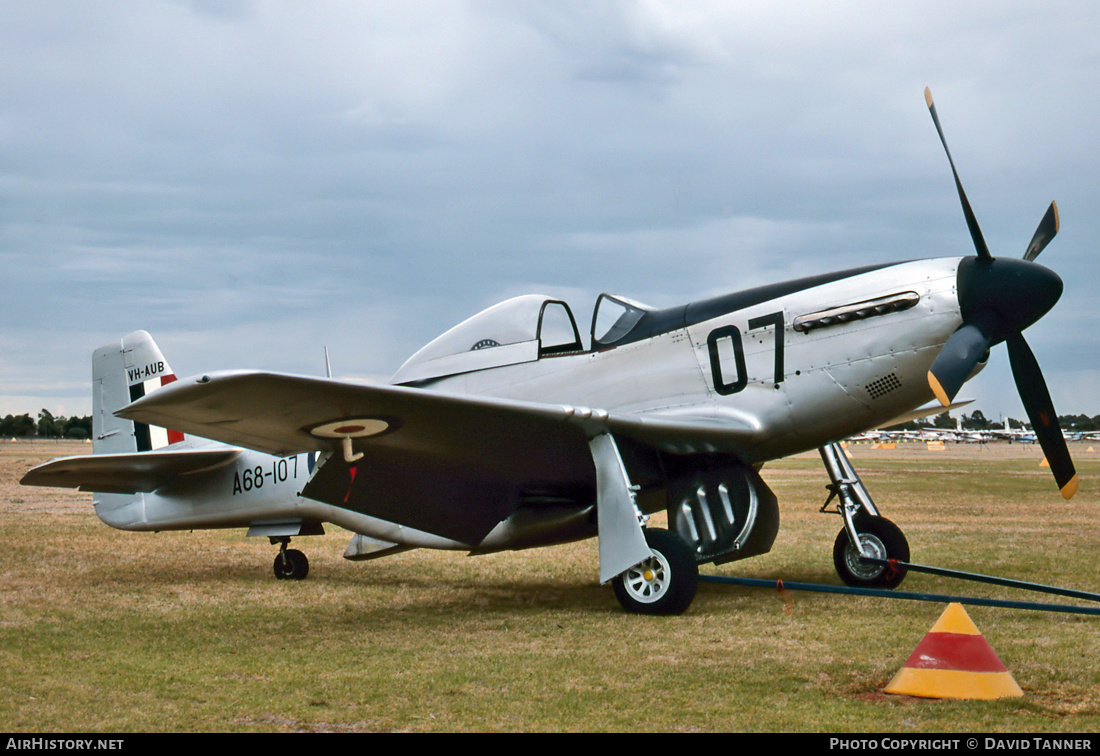 Aircraft Photo of VH-AUB / A68-107 | Commonwealth CA-18 Mustang 21 (P-51D) | Australia - Air Force | AirHistory.net #31976