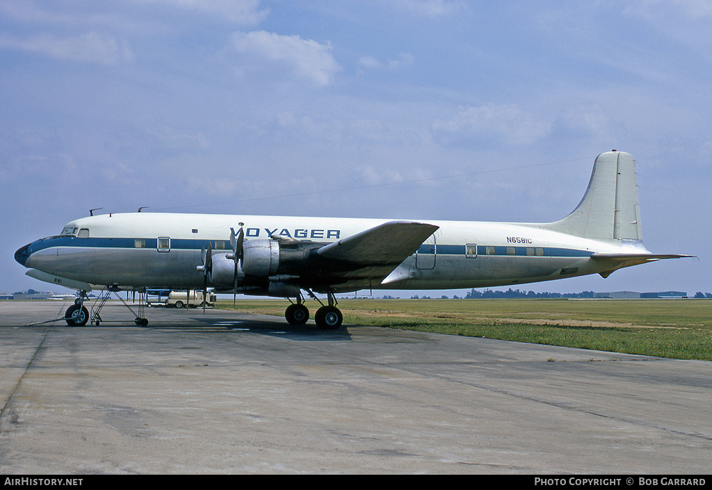 Aircraft Photo of N6581C | Douglas DC-6B | Voyager 1000 | AirHistory.net #31977
