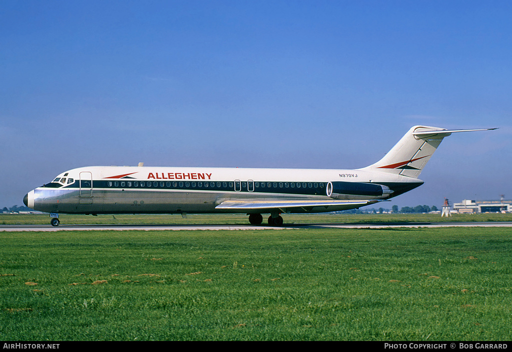 Aircraft Photo of N970VJ | McDonnell Douglas DC-9-31 | Allegheny Airlines | AirHistory.net #31978