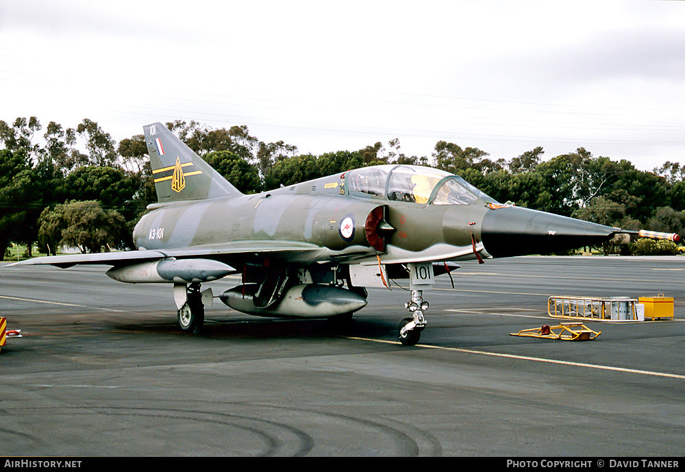 Aircraft Photo of A3-101 | Dassault Mirage IIID | Australia - Air Force | AirHistory.net #31980