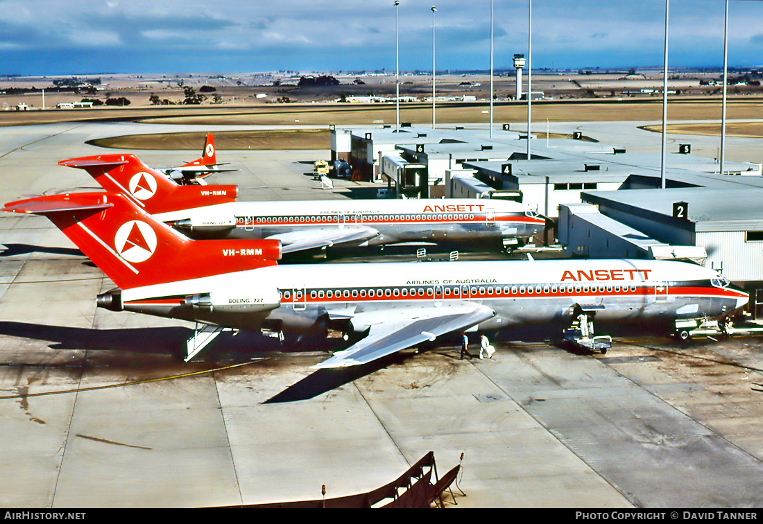 Aircraft Photo of VH-RMM | Boeing 727-277/Adv | Ansett Airlines of Australia | AirHistory.net #31987