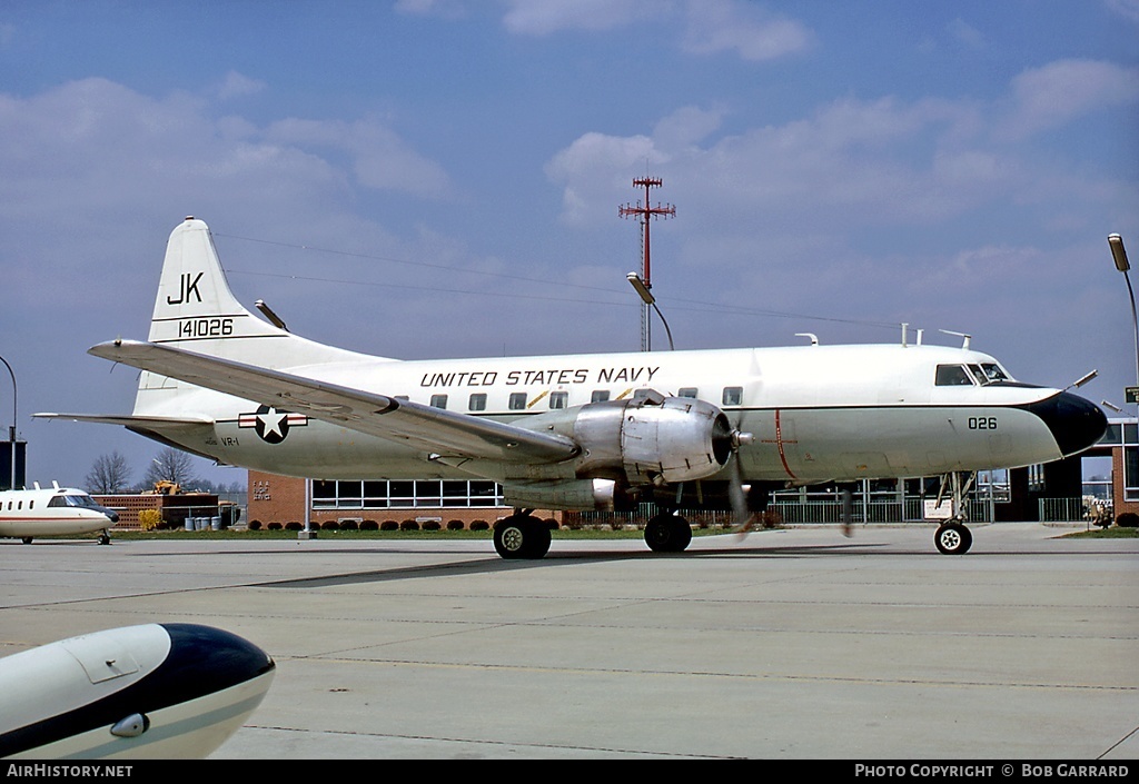 Aircraft Photo of 141026 | Convair C-131F | USA - Navy | AirHistory.net #31998