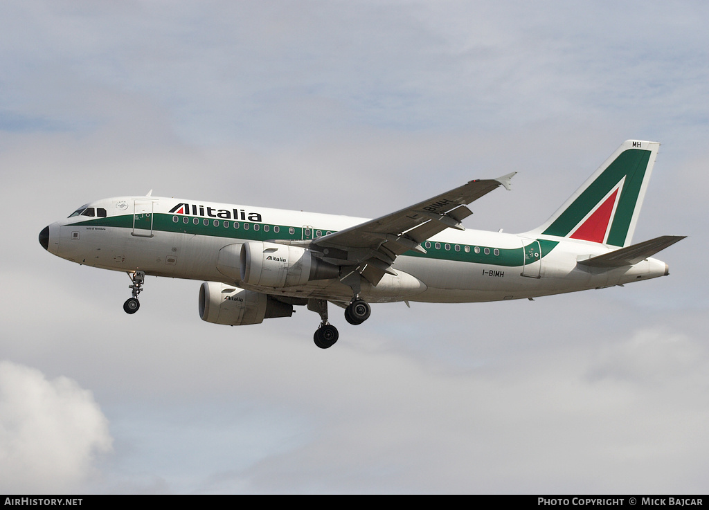 Aircraft Photo of I-BIMH | Airbus A319-112 | Alitalia | AirHistory.net #32000