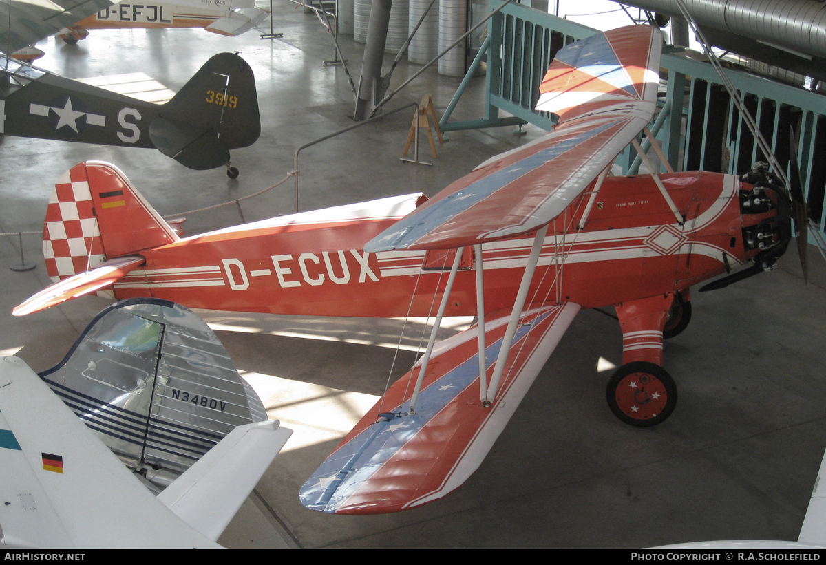 Aircraft Photo of D-ECUX | Focke-Wulf Sk12 Stieglitz (Fw-44J) | AirHistory.net #32019