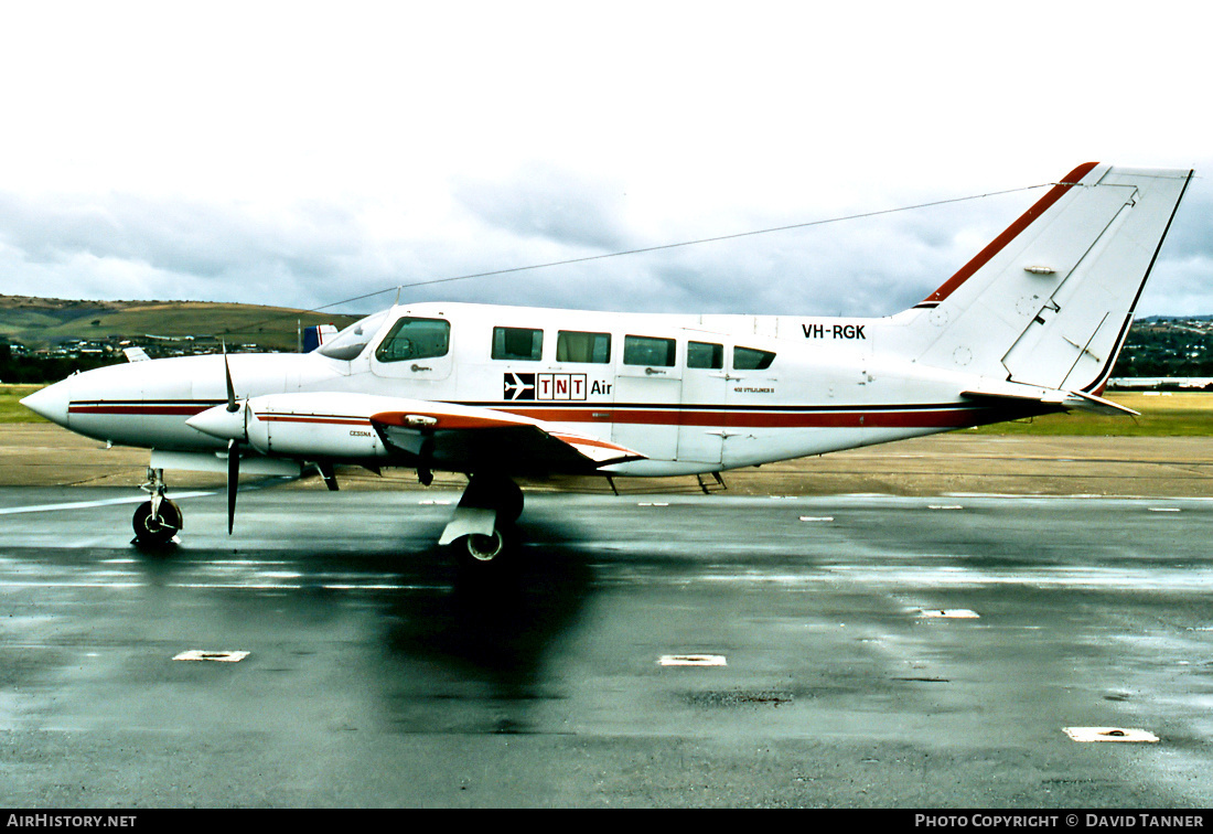 Aircraft Photo of VH-RGK | Cessna 402C Businessliner | TNTAir | AirHistory.net #32029