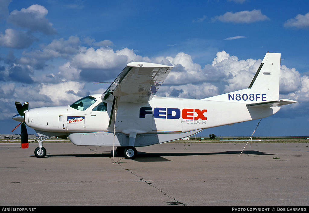 Aircraft Photo of N808FE | Cessna 208A Cargomaster | FedEx Feeder | AirHistory.net #32045