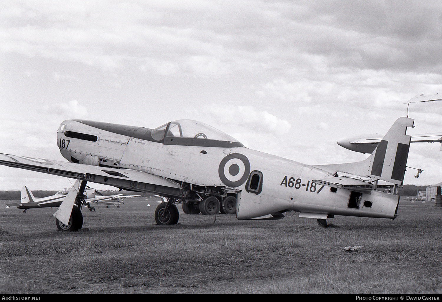 Aircraft Photo of A68-187 | Commonwealth CA-18 Mustang 22 (P-51D) | Australia - Air Force | AirHistory.net #32103