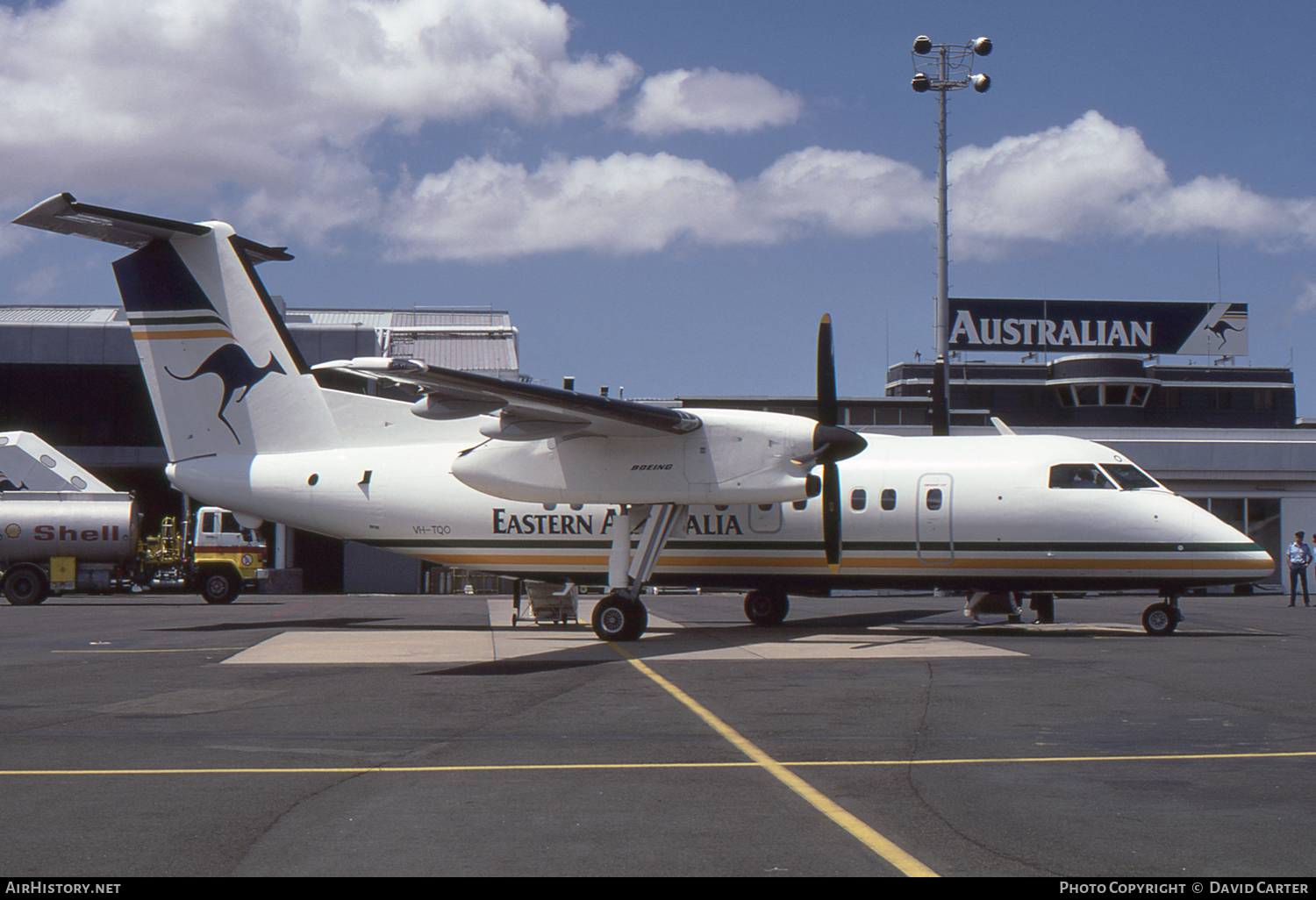 Aircraft Photo of VH-TQO | De Havilland Canada DHC-8-102A Dash 8 | Eastern Australia Airlines | AirHistory.net #32111