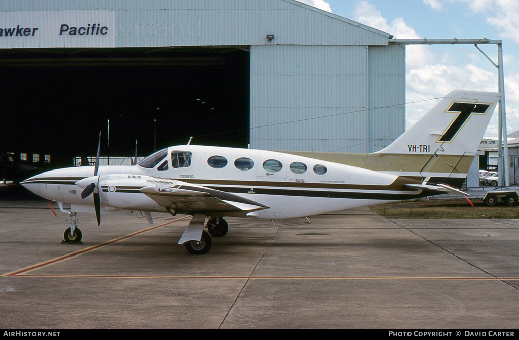 Aircraft Photo of VH-TRI | Cessna 421C Executive Commuter | Trans West Airlines | AirHistory.net #32114
