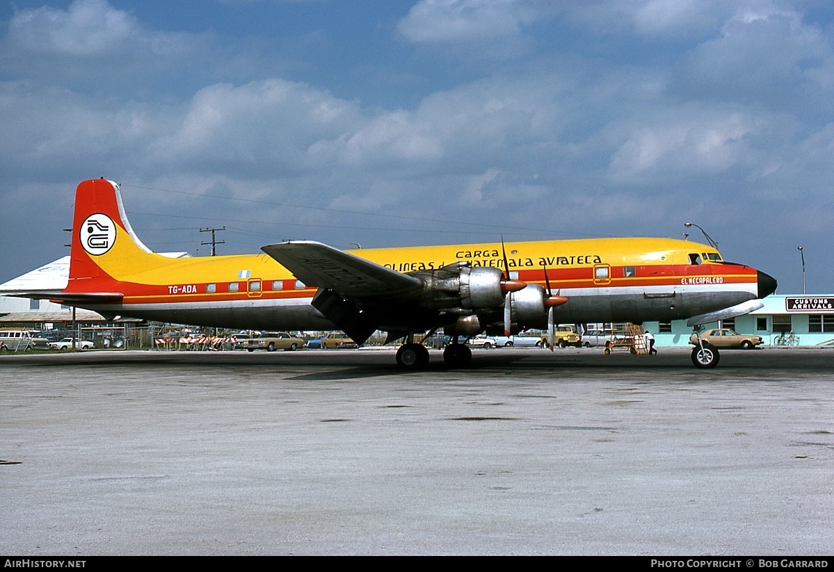 Aircraft Photo of TG-ADA | Douglas DC-6B | Aerolineas de Guatemala - Aviateca Carga | AirHistory.net #32115