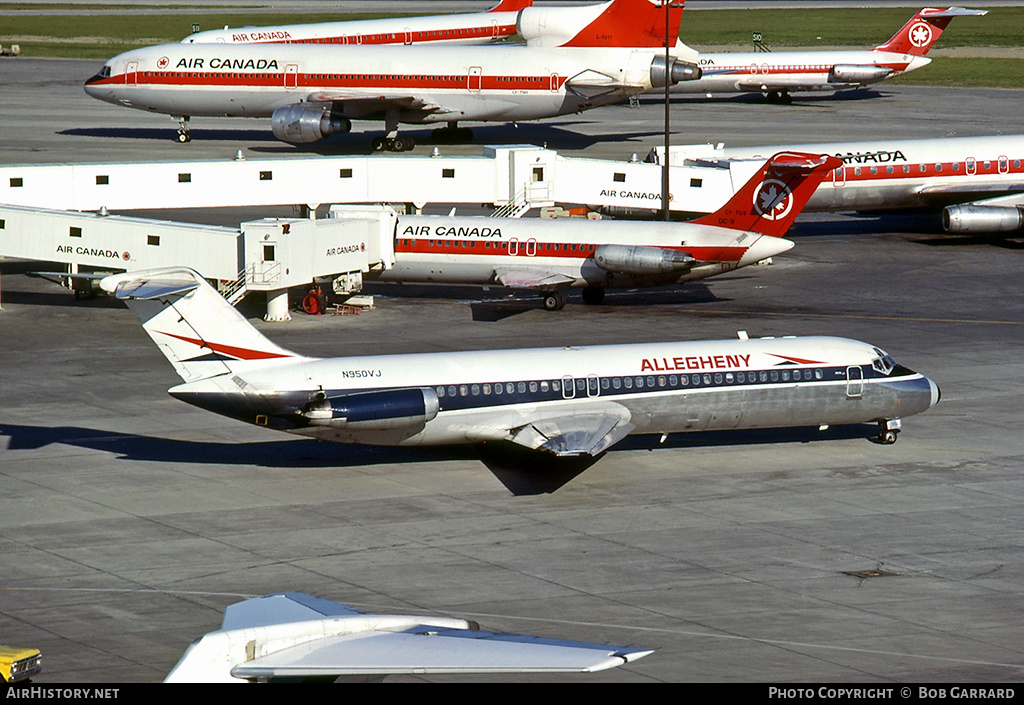 Aircraft Photo of N950VJ | McDonnell Douglas DC-9-31 | Allegheny Airlines | AirHistory.net #32120