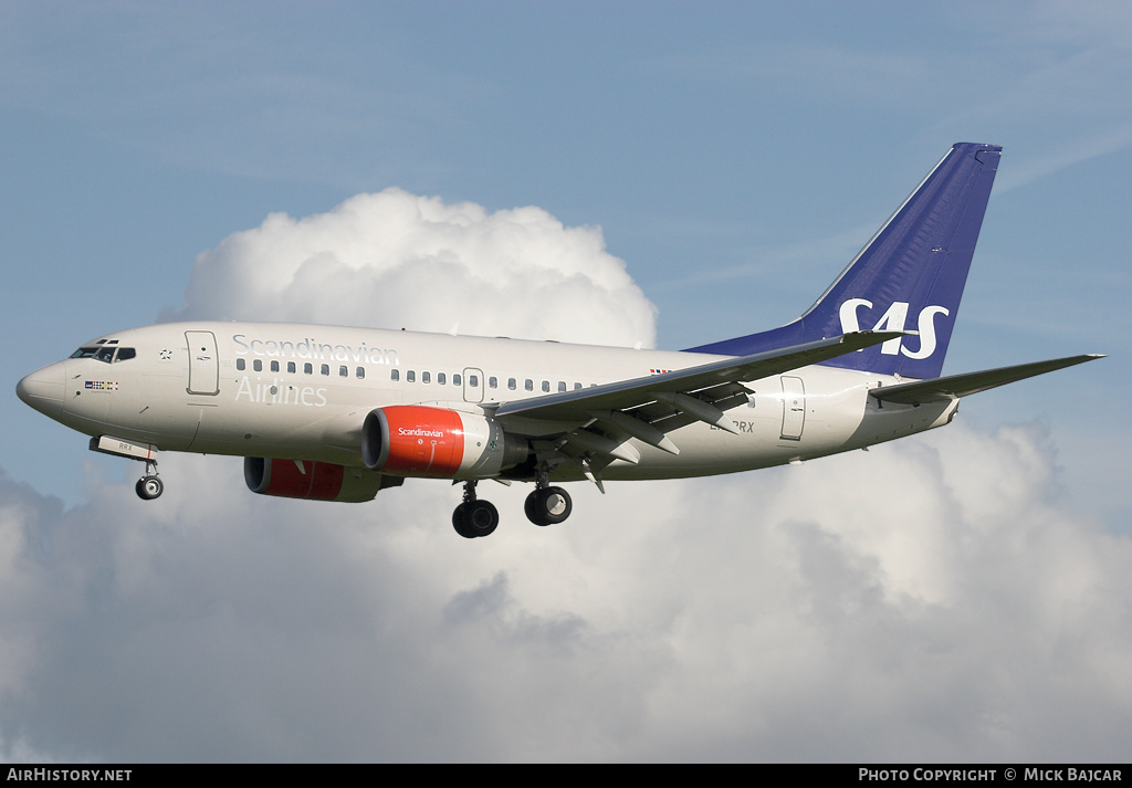 Aircraft Photo of LN-RRX | Boeing 737-683 | Scandinavian Airlines - SAS | AirHistory.net #32131