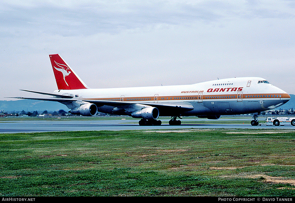 Aircraft Photo of VH-EBO | Boeing 747-238B | Qantas | AirHistory.net #32142