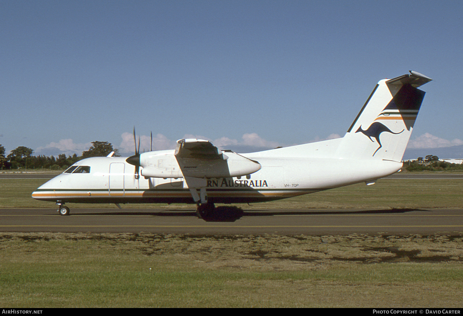 Aircraft Photo of VH-TQP | De Havilland Canada DHC-8-102A Dash 8 | Eastern Australia Airlines | AirHistory.net #32144
