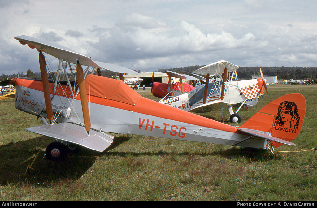 Aircraft Photo of VH-TSG | De Havilland D.H. 82A Tiger Moth | AirHistory.net #32145
