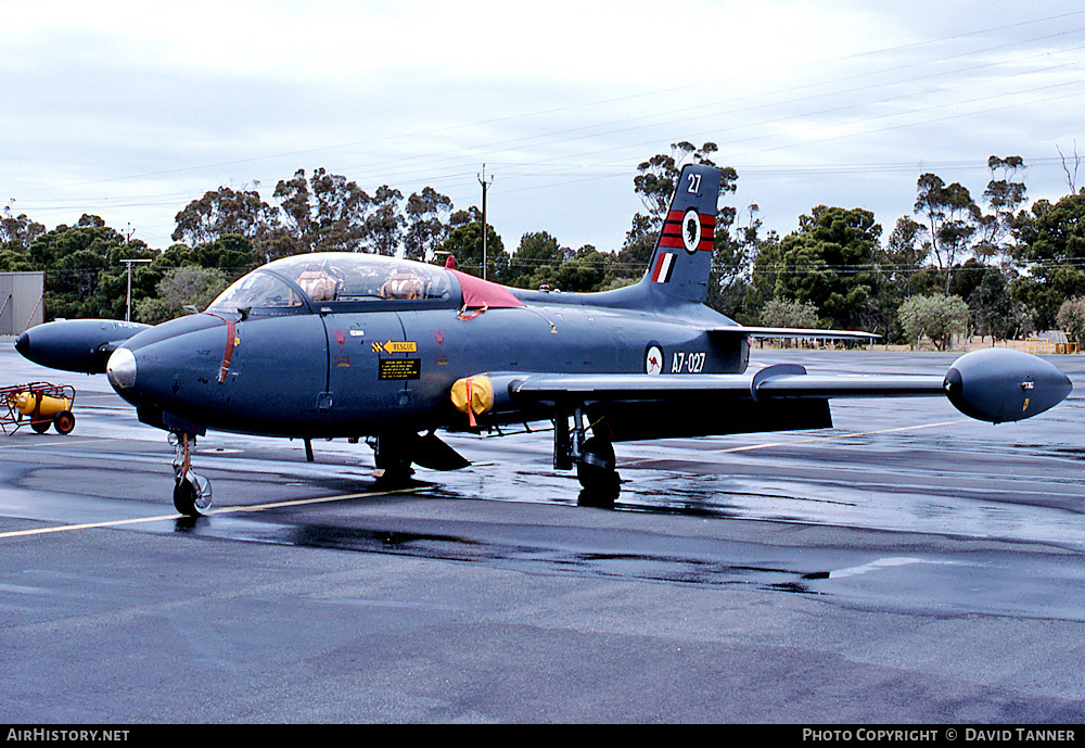 Aircraft Photo of A7-027 | Commonwealth CA-30 (MB-326H) | Australia - Air Force | AirHistory.net #32169