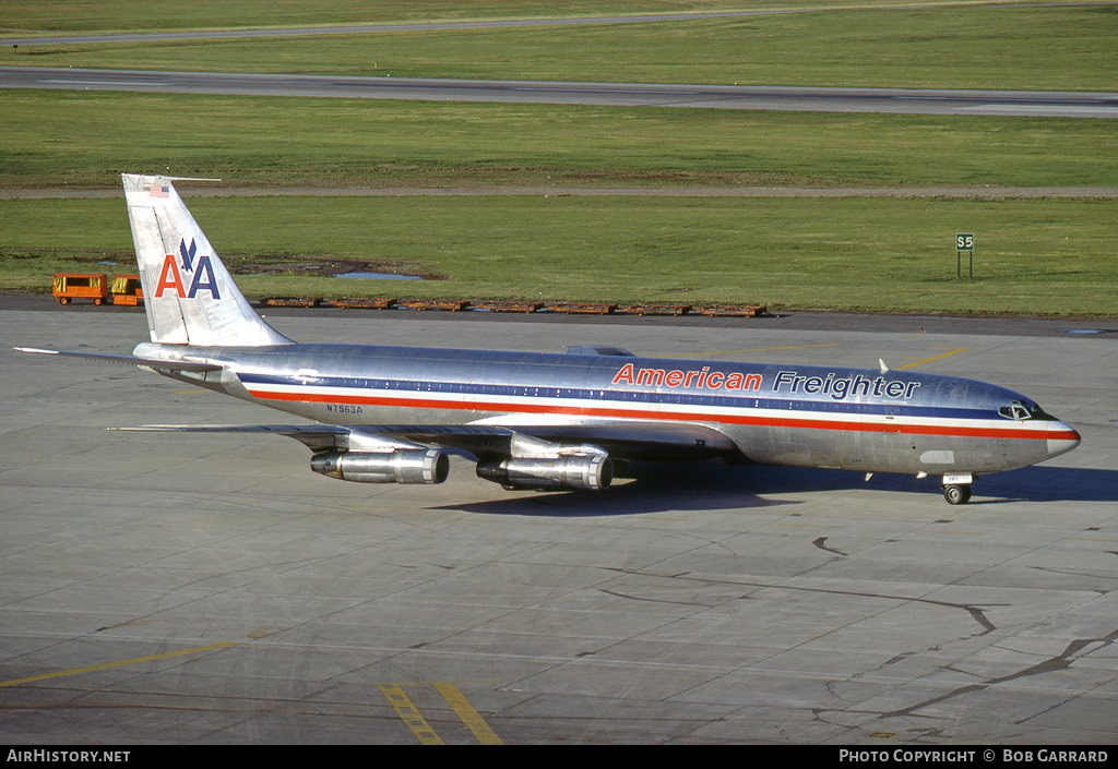 Aircraft Photo of N7563A | Boeing 707-323C | American Airlines Freighter | AirHistory.net #32173