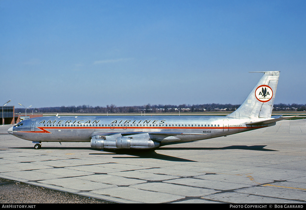 Aircraft Photo of N8403 | Boeing 707-323C | American Airlines | AirHistory.net #32175