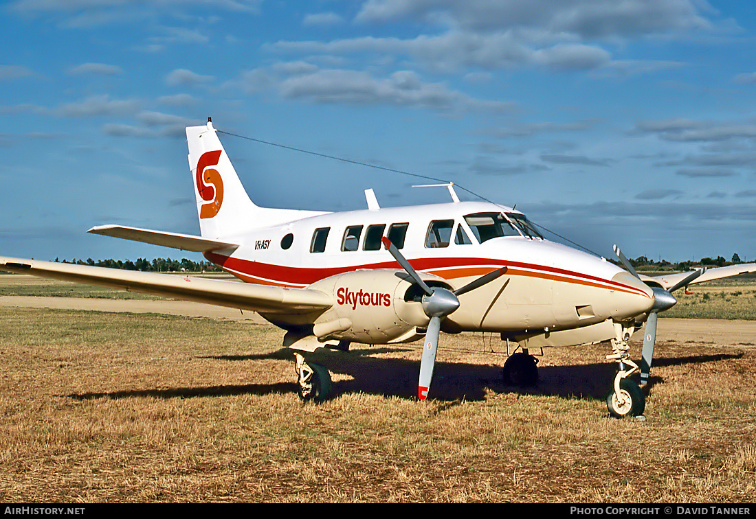 Aircraft Photo of VH-ASY | Beech A65 Queen Air | Skytours | AirHistory.net #32177
