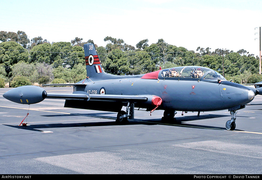 Aircraft Photo of A7-038 | Commonwealth CA-30 (MB-326H) | Australia - Air Force | AirHistory.net #32199