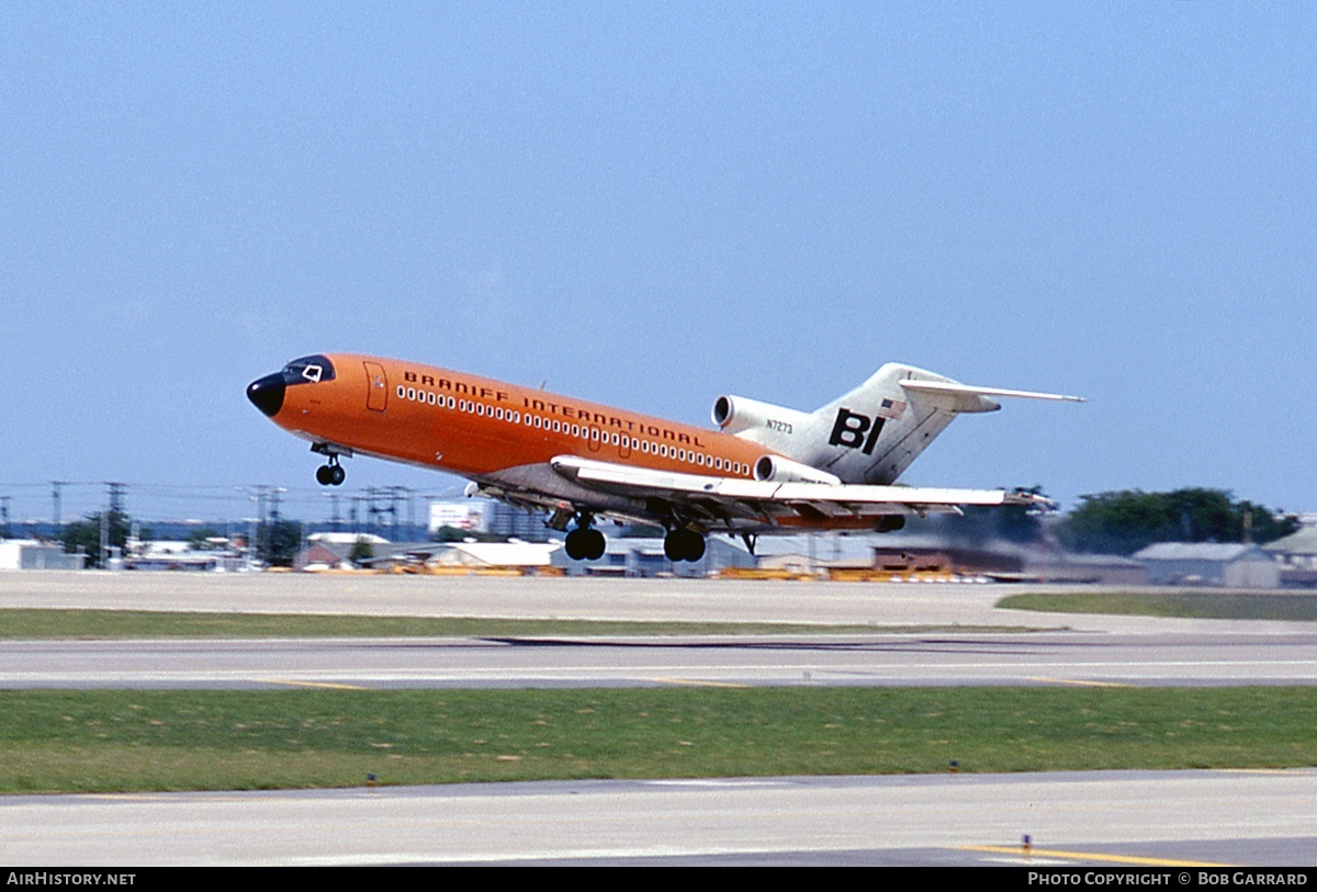 Aircraft Photo of N7273 | Boeing 727-27C | Braniff International Airways | AirHistory.net #32203