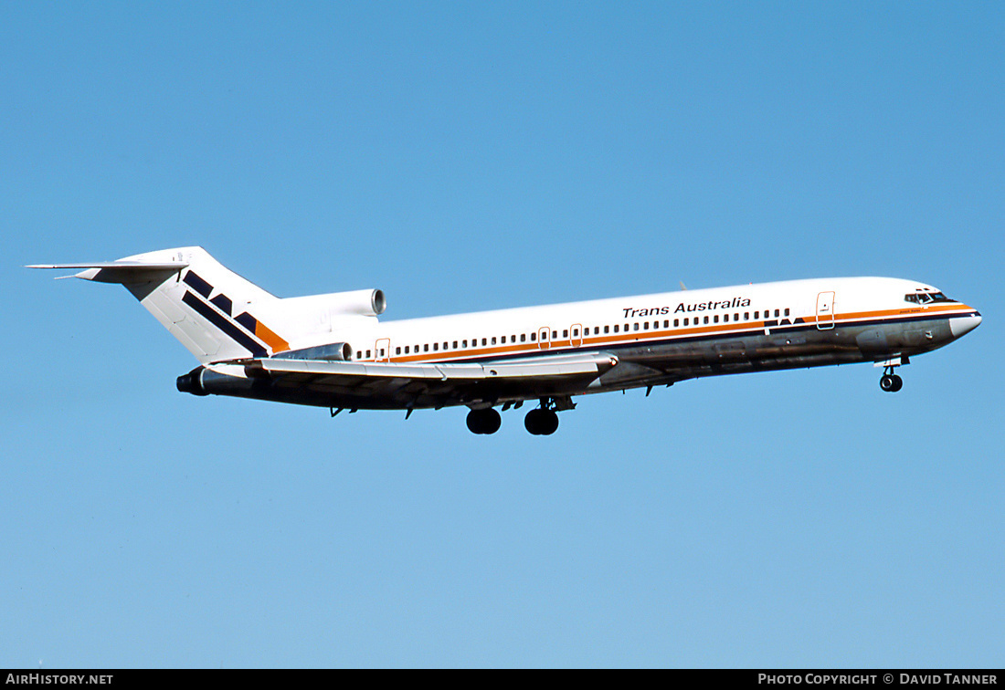 Aircraft Photo of VH-TBJ | Boeing 727-276/Adv | Trans-Australia Airlines - TAA | AirHistory.net #32207