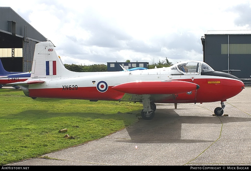 Aircraft Photo of G-BVEG / XN629 | Hunting P.84 Jet Provost T3A | UK - Air Force | AirHistory.net #32219