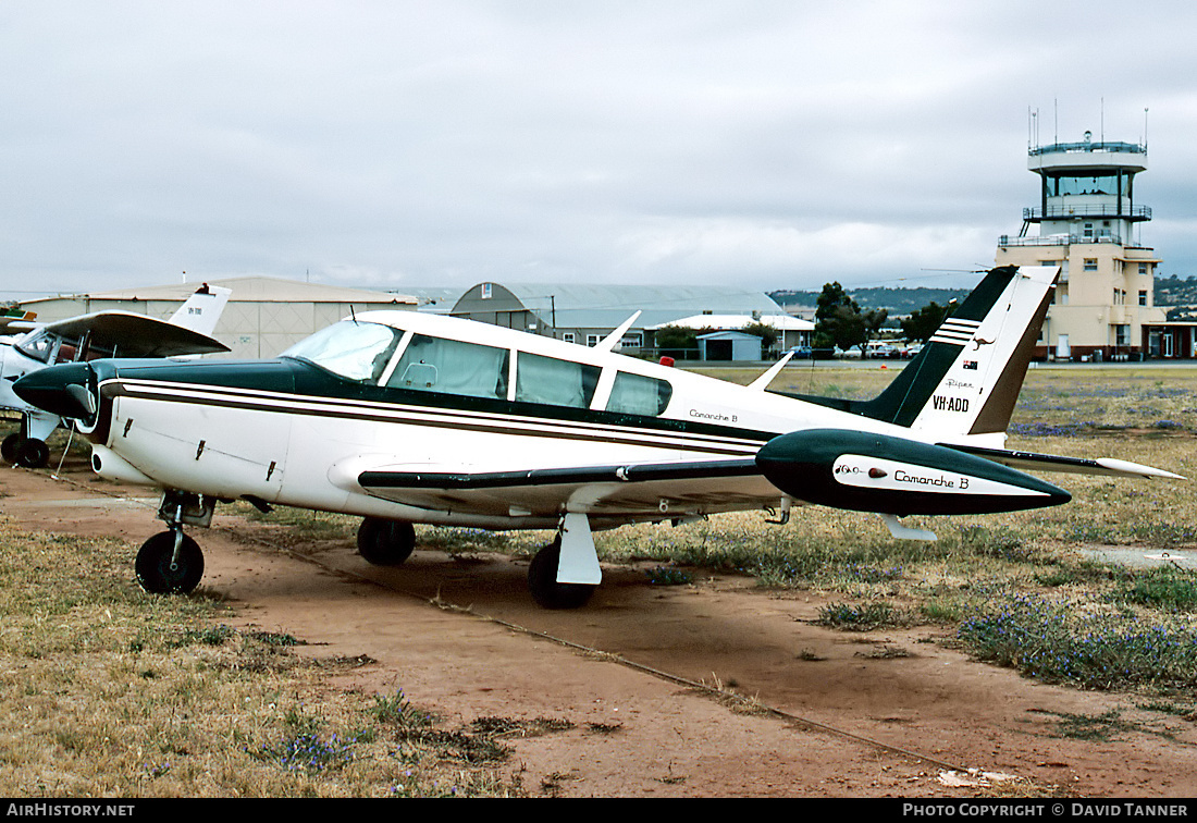 Aircraft Photo of VH-ADD | Piper PA-24-260 Comanche B | AirHistory.net #32221