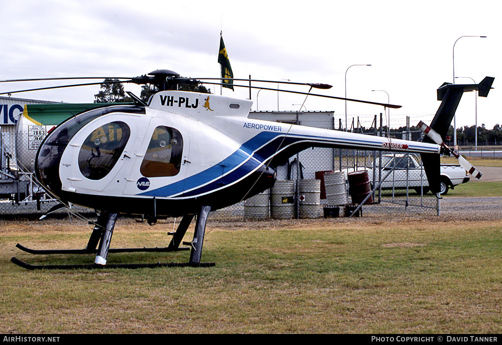 Aircraft Photo of VH-PLJ | Hughes 500D (369D) | Aeropower | AirHistory.net #32230