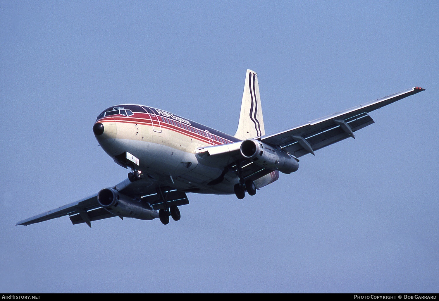 Aircraft Photo of N411PE | Boeing 737-130 | PeoplExpress | AirHistory.net #32247