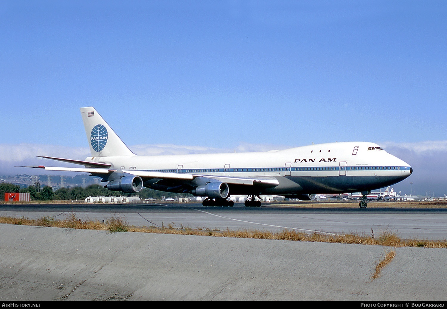 Aircraft Photo of N753PA | Boeing 747-121 | Pan American World Airways - Pan Am | AirHistory.net #32260