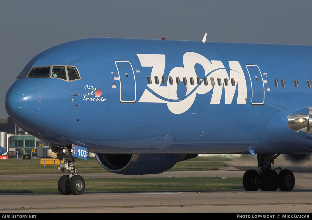 Aircraft Photo of C-GZNA | Boeing 767-306/ER | Zoom Airlines | AirHistory.net #32271