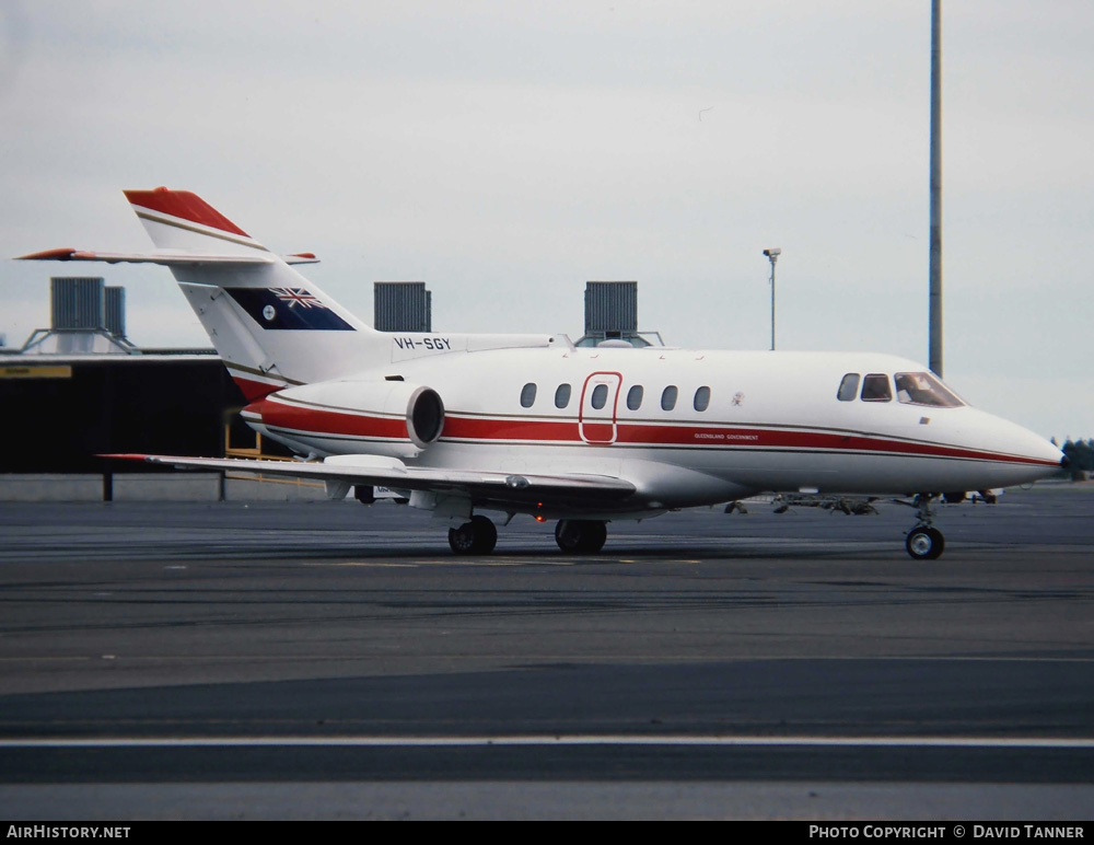 Aircraft Photo of VH-SGY | British Aerospace BAe-125-800A | AirHistory.net #32286