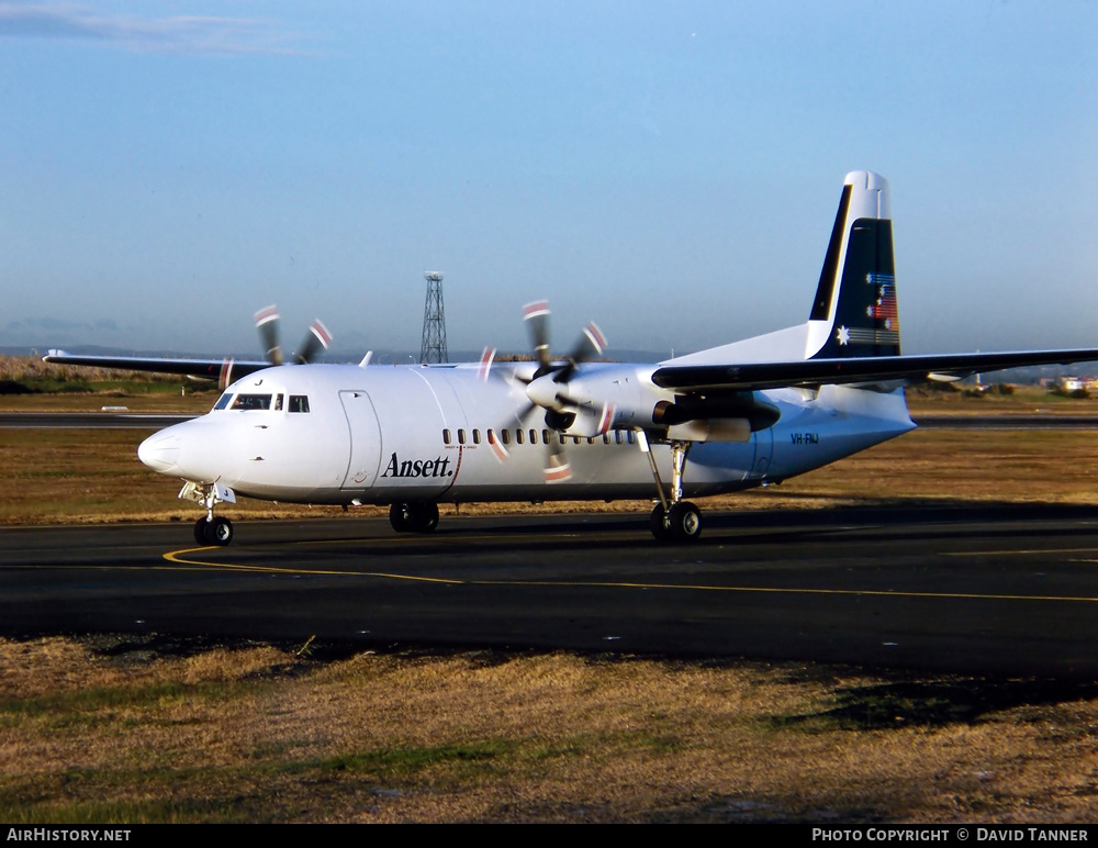 Aircraft Photo of VH-FNJ | Fokker 50 | Ansett | AirHistory.net #32288