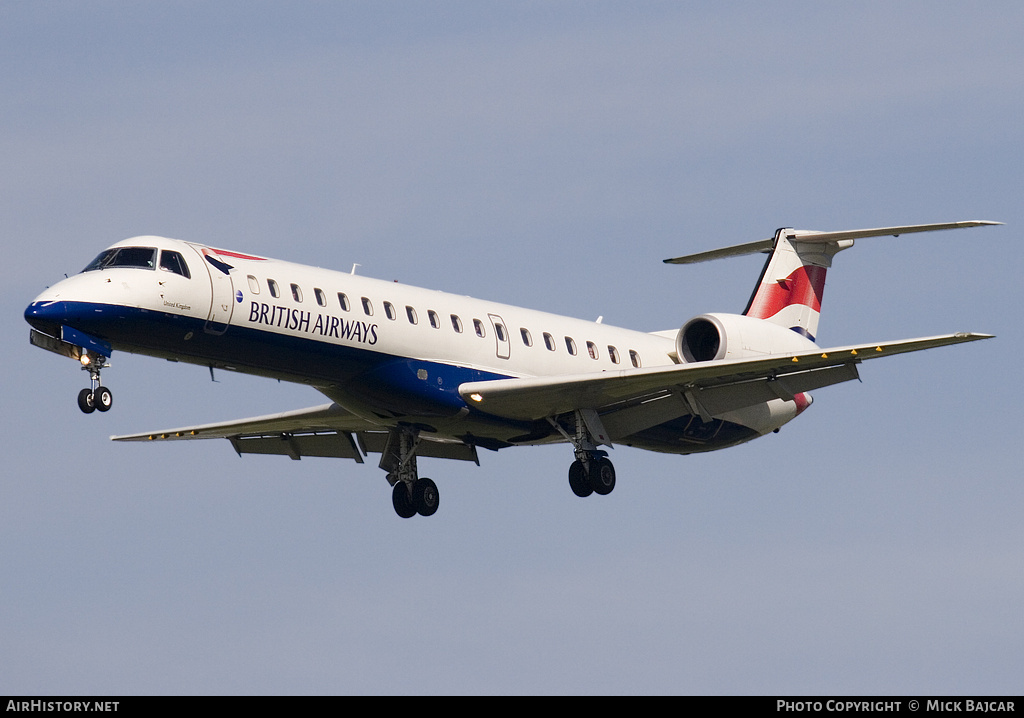 Aircraft Photo of G-ERJB | Embraer ERJ-145EP (EMB-145EP) | British Airways | AirHistory.net #32303