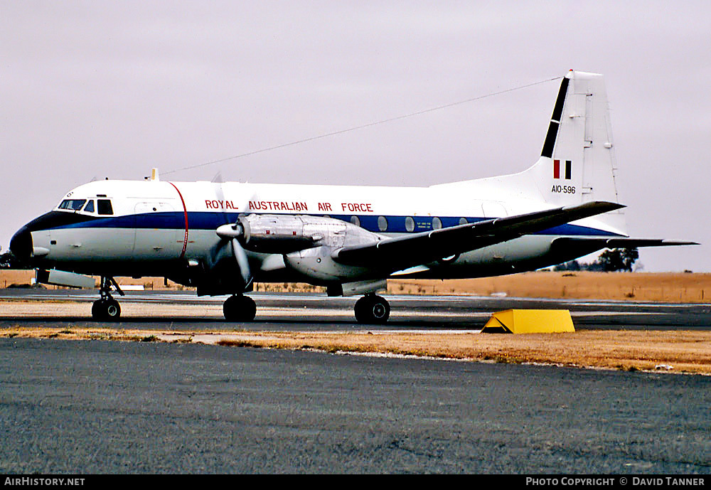 Aircraft Photo of A10-596 | Hawker Siddeley HS-748 Srs2/229 | Australia - Air Force | AirHistory.net #32309