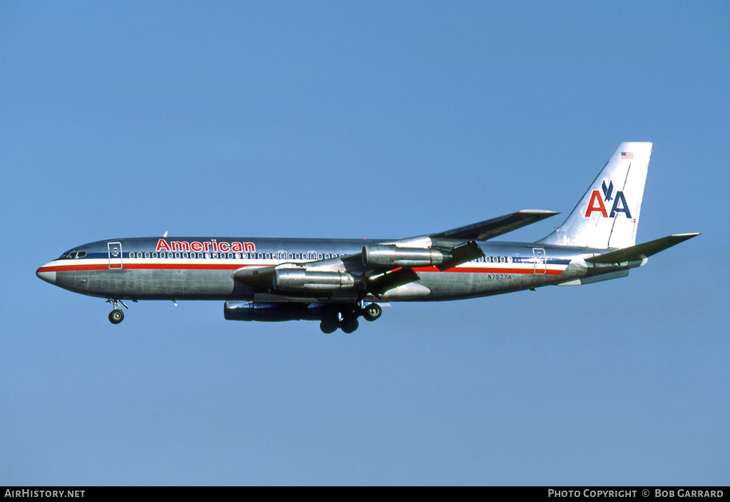 Aircraft Photo of N7577A | Boeing 707-123B | American Airlines | AirHistory.net #32312
