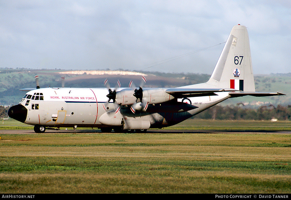 Aircraft Photo of A97-167 | Lockheed C-130E Hercules (L-382) | Australia - Air Force | AirHistory.net #32317