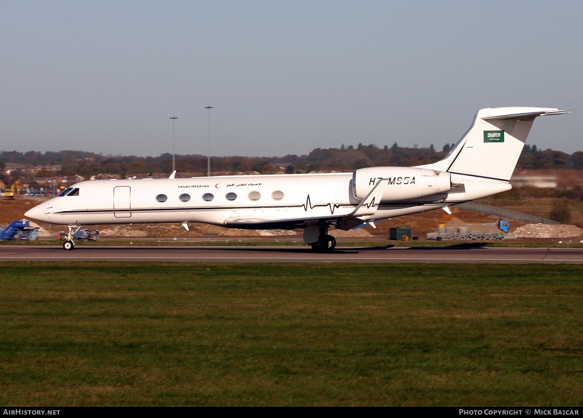 Aircraft Photo of HZ-MS5A | Gulfstream Aerospace G-V Gulfstream V | Saudi Medevac | AirHistory.net #32324