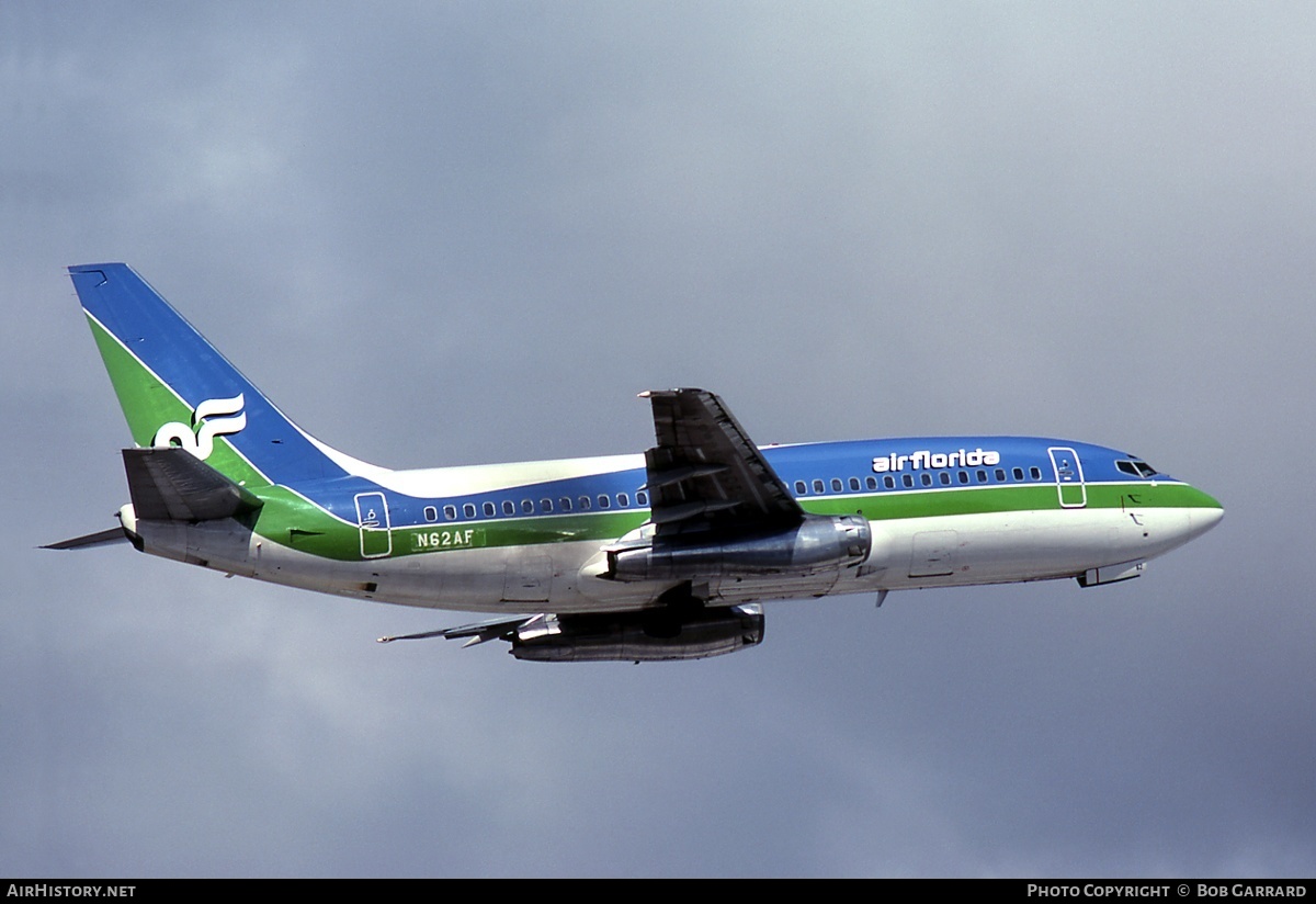 Aircraft Photo of N62AF | Boeing 737-222 | Air Florida | AirHistory.net #32343