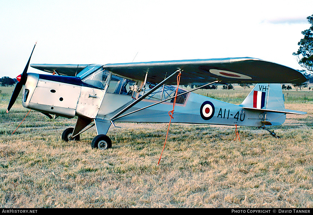 Aircraft Photo of VH-BCG / A11-40 | Taylorcraft E Auster Mk3 | Australia - Air Force | AirHistory.net #32357