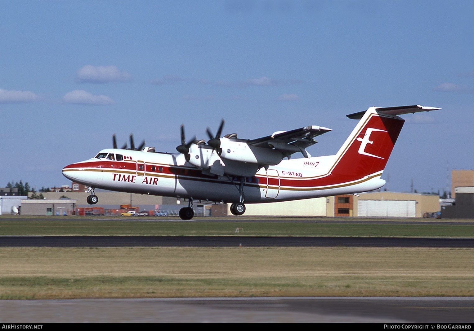 Aircraft Photo of C-GTAD | De Havilland Canada DHC-7-102 Dash 7 | Time Air | AirHistory.net #32393