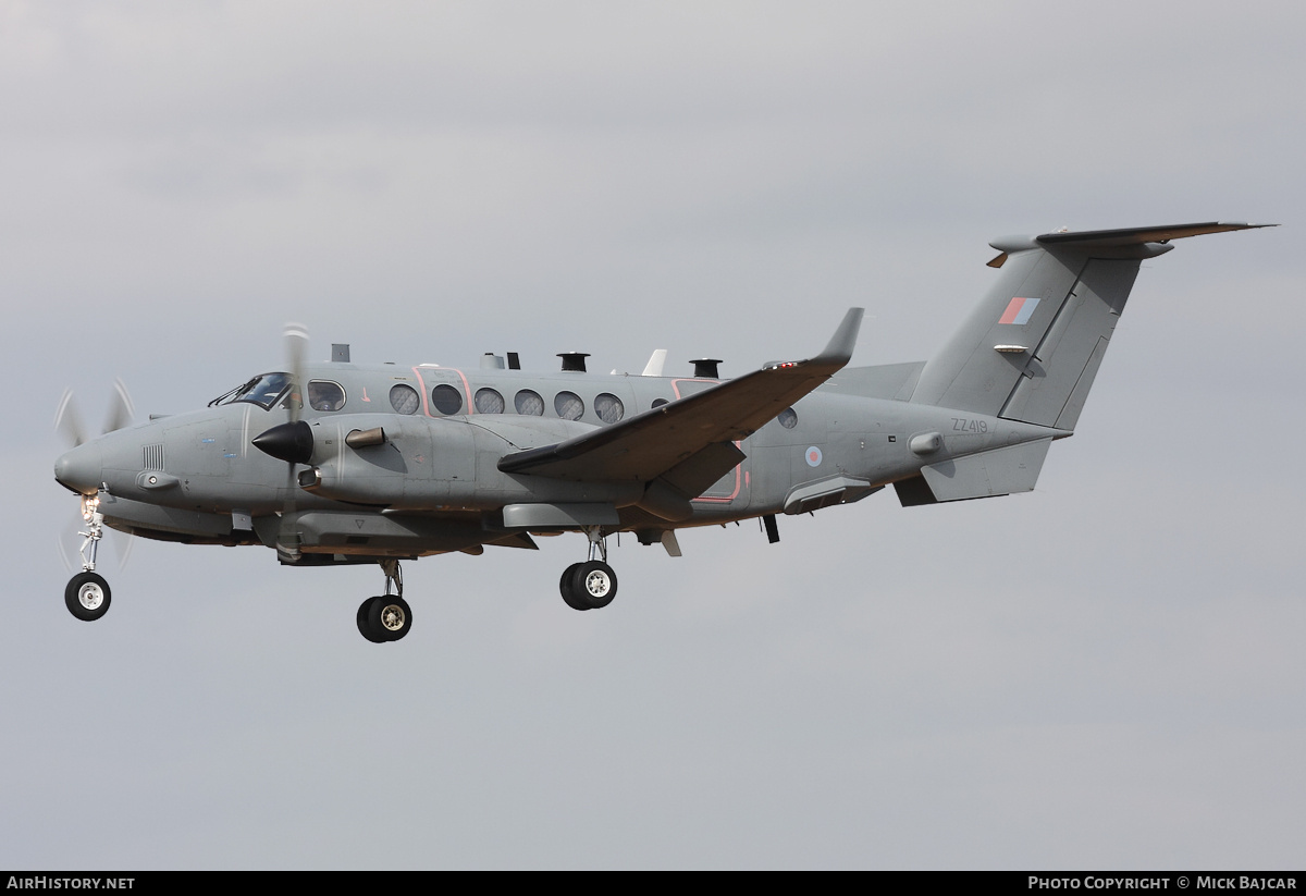 Aircraft Photo of ZZ419 | Hawker Beechcraft 350CER Shadow R1 (300C) | UK - Air Force | AirHistory.net #32398