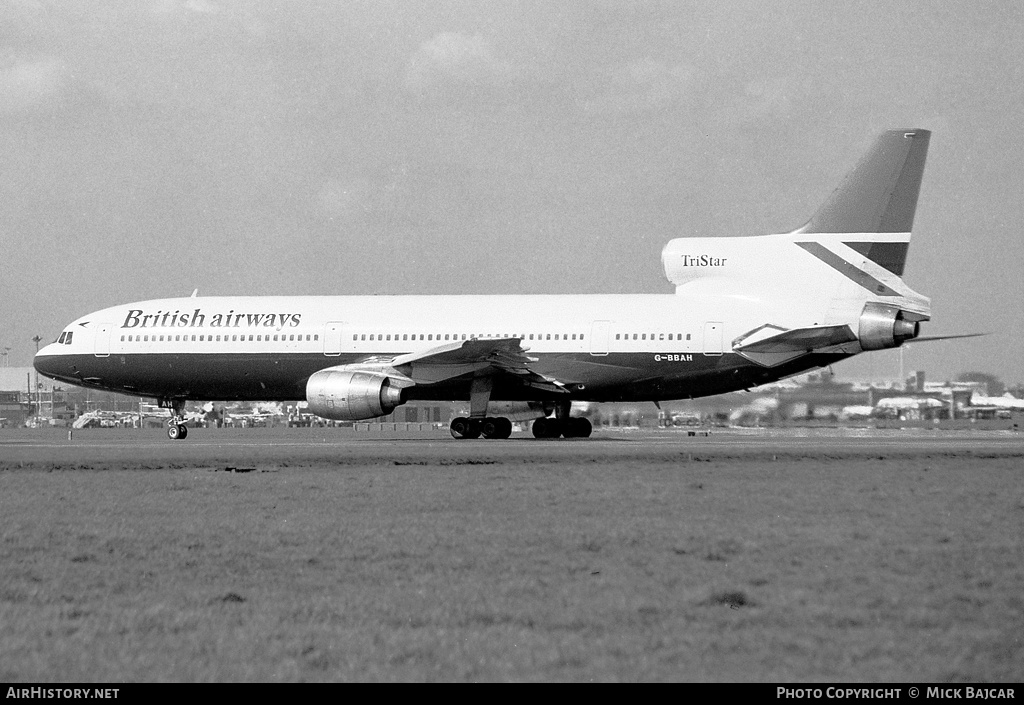 Aircraft Photo of G-BBAH | Lockheed L-1011-385-1 TriStar 1 | British Airways | AirHistory.net #32412