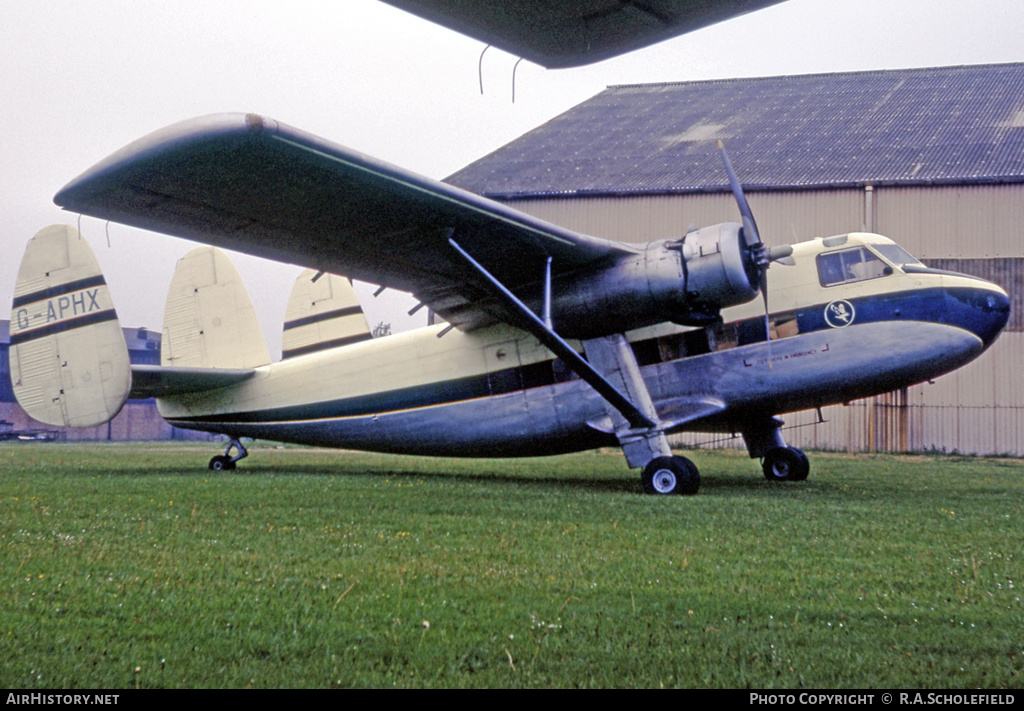 Aircraft Photo of G-APHX | Scottish Aviation Twin Pioneer Series 1 | AirHistory.net #32453