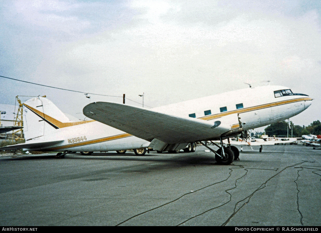 Aircraft Photo of N33644 | Douglas DC-3A-197E | AirHistory.net #32460
