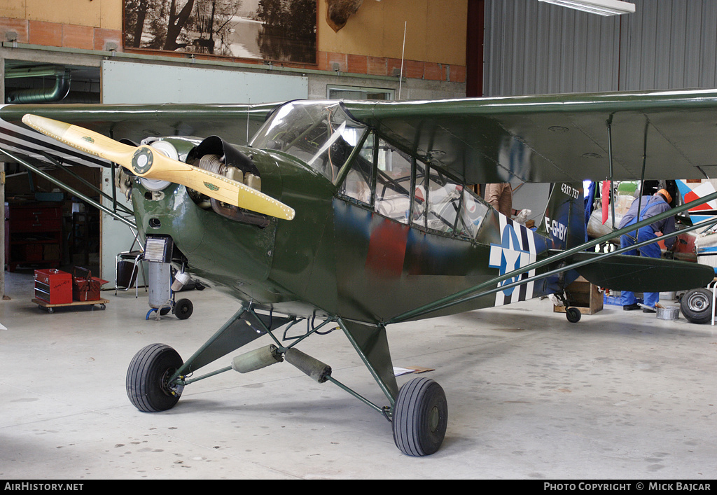 Aircraft Photo of F-GHBY / 4317737 | Piper J-3C-65 Cub | USA - Air Force | AirHistory.net #32473