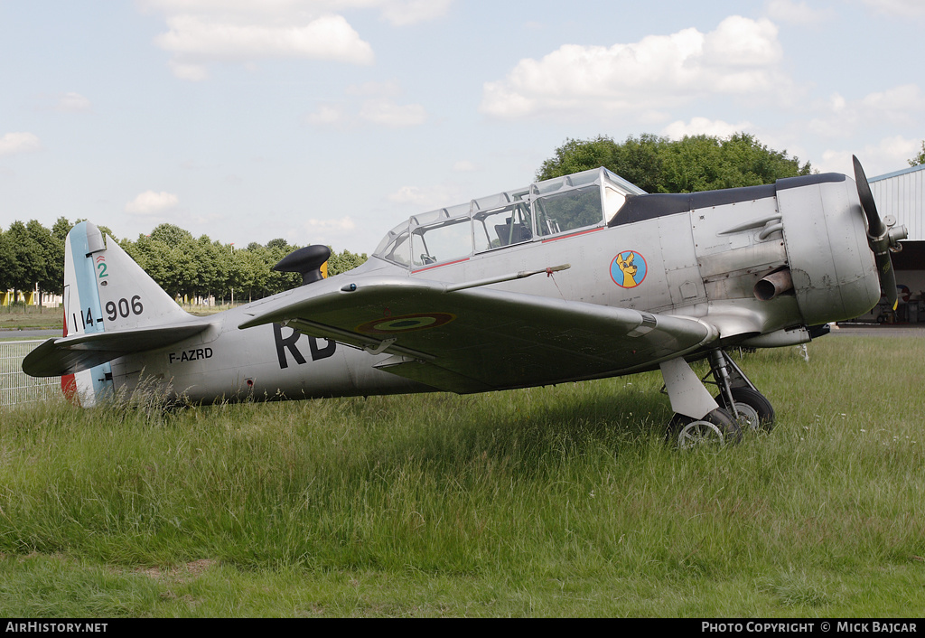 Aircraft Photo of F-AZRD / 114906 | North American AT-6D Harvard III | France - Air Force | AirHistory.net #32475