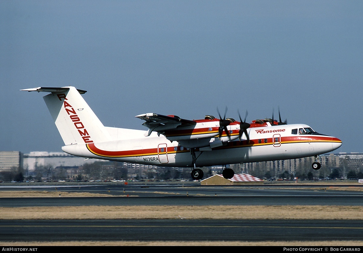 Aircraft Photo of N176RA | De Havilland Canada DHC-7-102 Dash 7 | Ransome Airlines | AirHistory.net #32481
